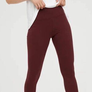 BOGO NWT Aerie OFFLINE by Aerie OG Legging Royal Berry Size XS